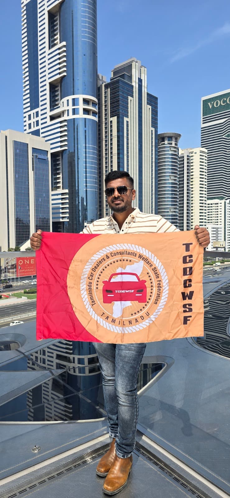 Dr. M. Sunil Kumar as Vice Secretary of Tamil Nadu Car Dealers Federation 2